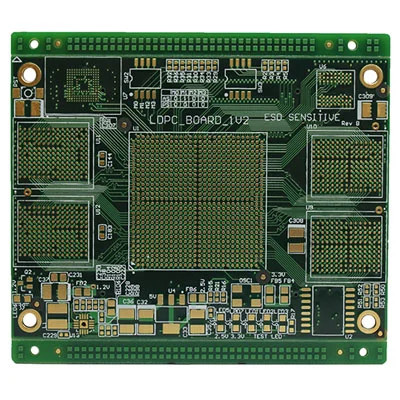 10 계층 임피던스 플러그 홀 PCB 회로 보드